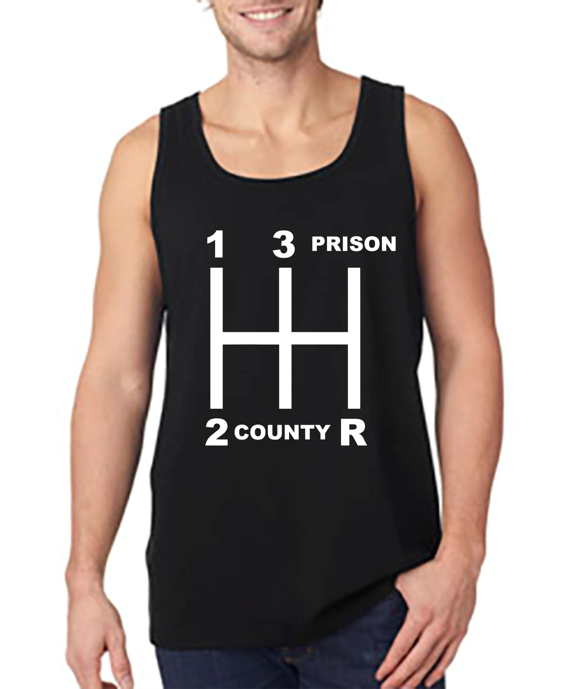 5 Speed County/Prison Tank - Gear Driven Apparel