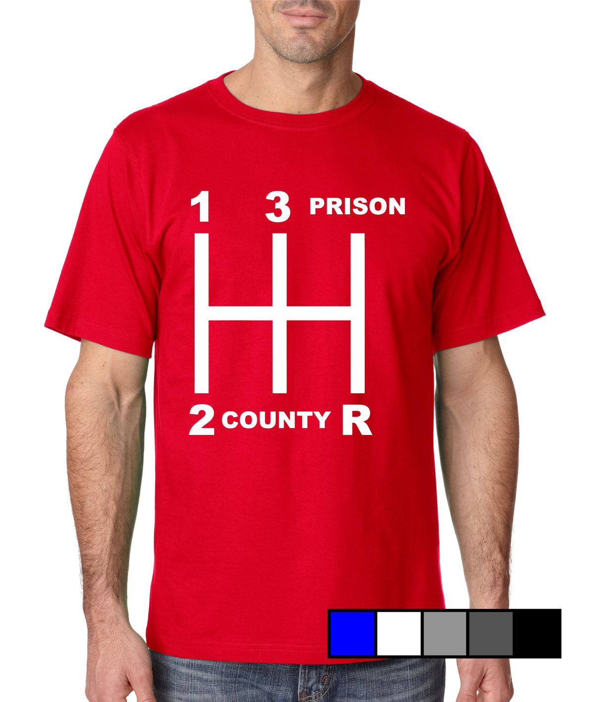 5 Speed County/Prison - Gear Driven Apparel