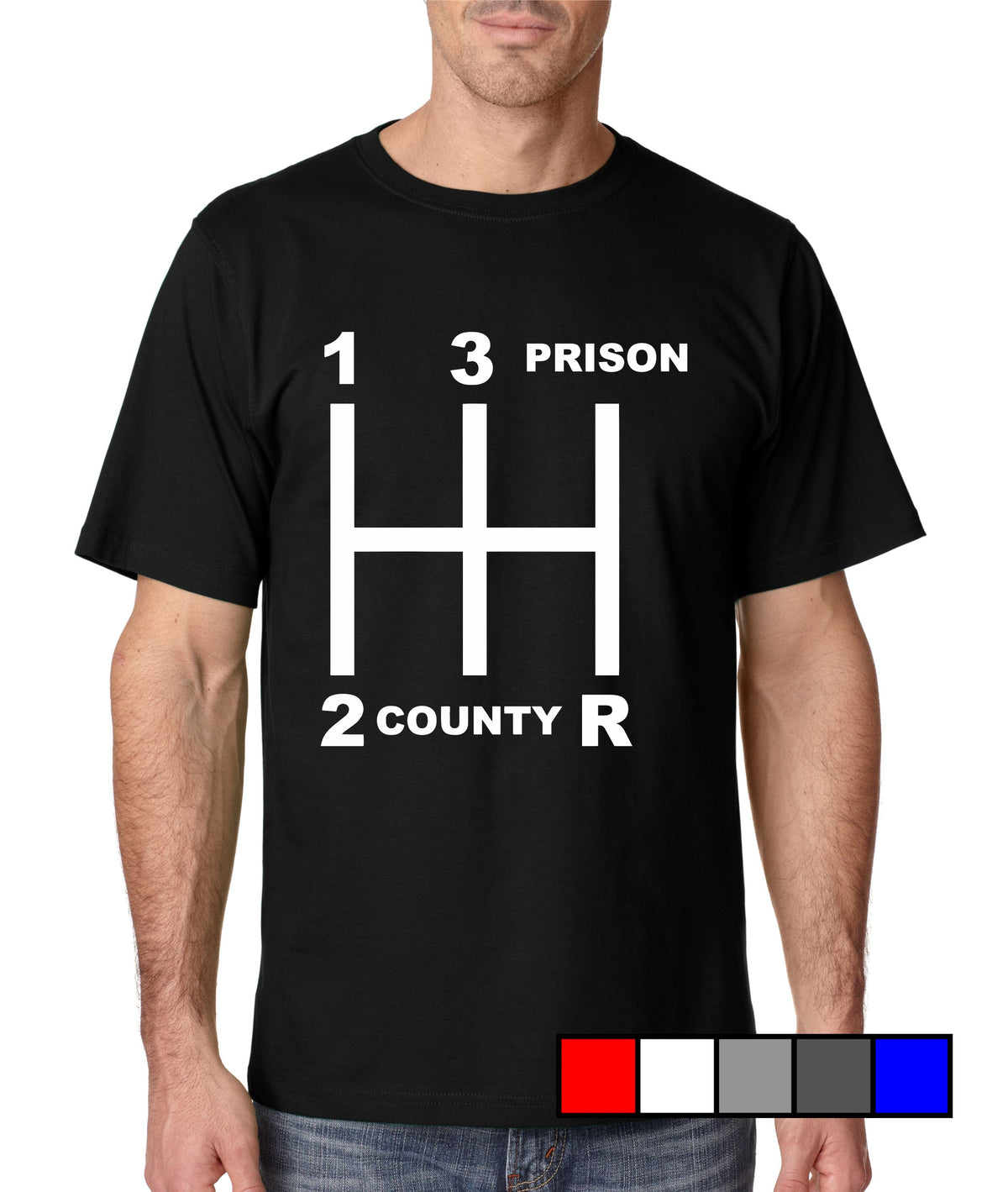 5 Speed County/Prison - Gear Driven Apparel