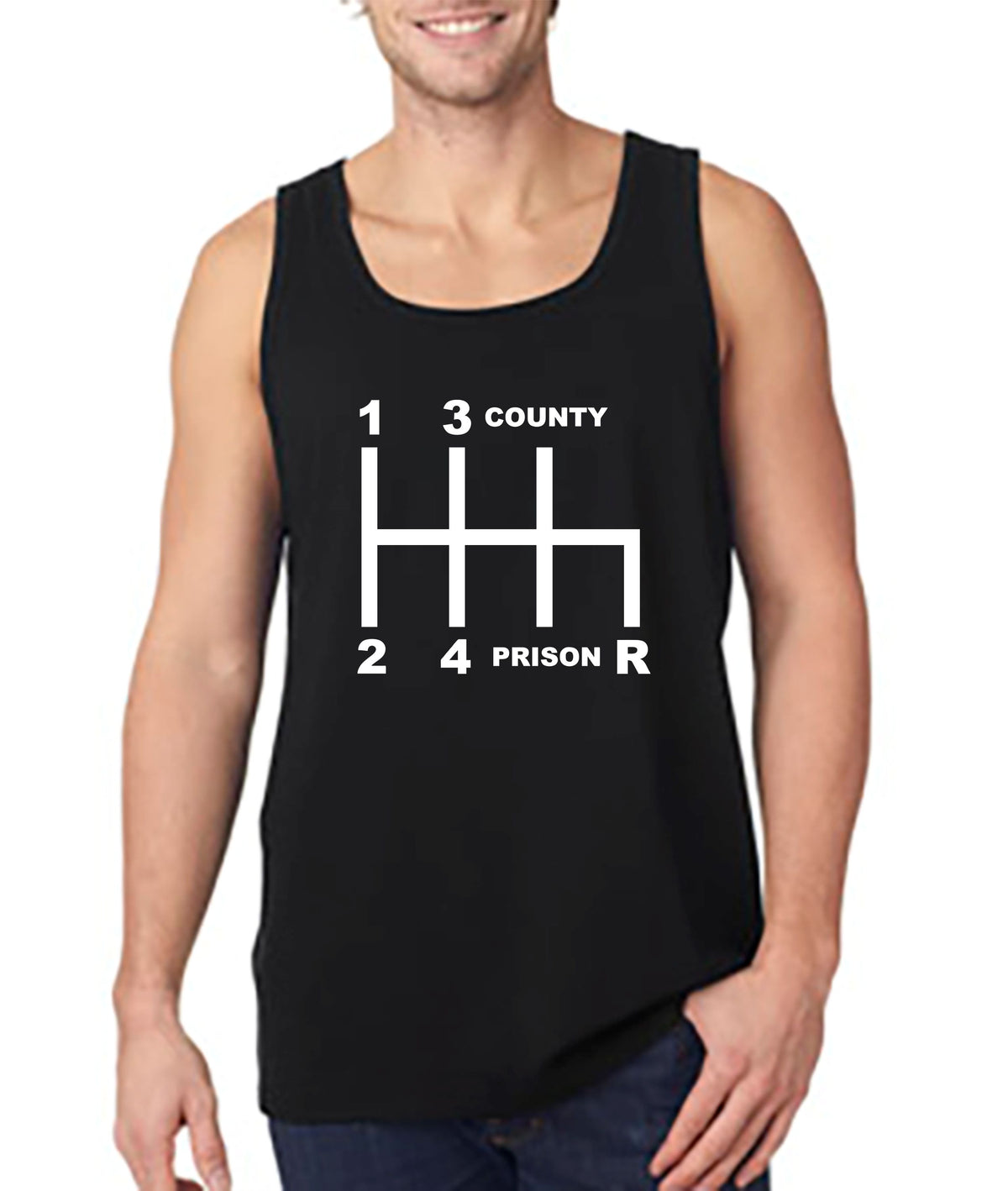 6 Speed County/Prison Tank - Gear Driven Apparel