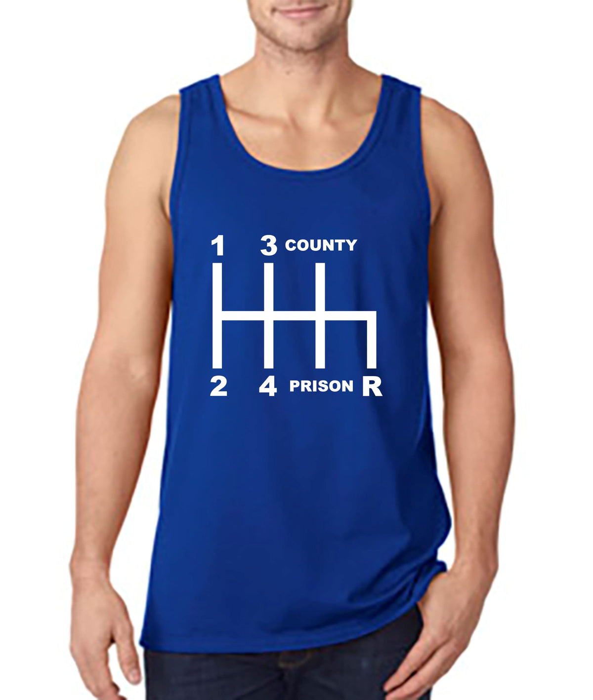 6 Speed County/Prison Tank - Gear Driven Apparel