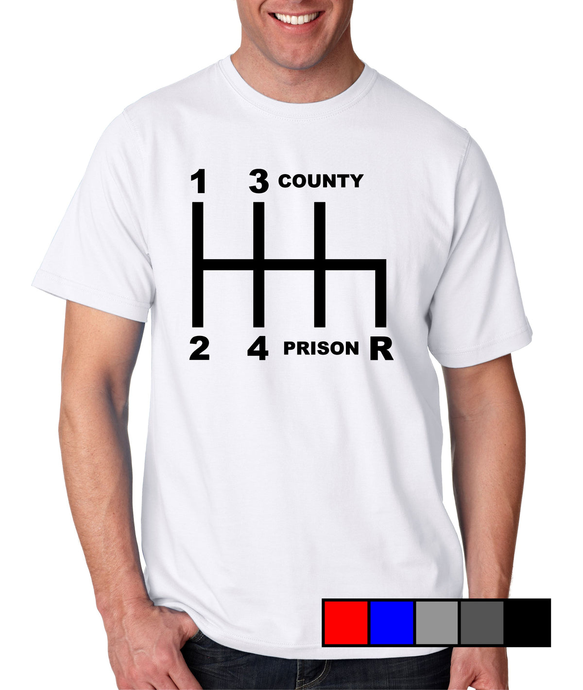 6 Speed County Prison - Gear Driven Apparel