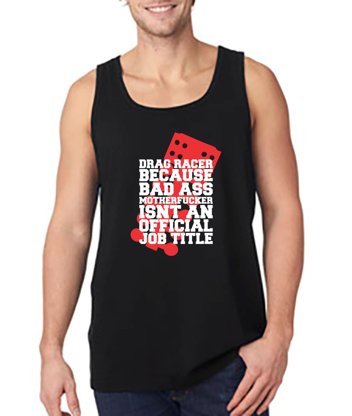 Bad Ass Drag Racer - Gear Driven Apparel