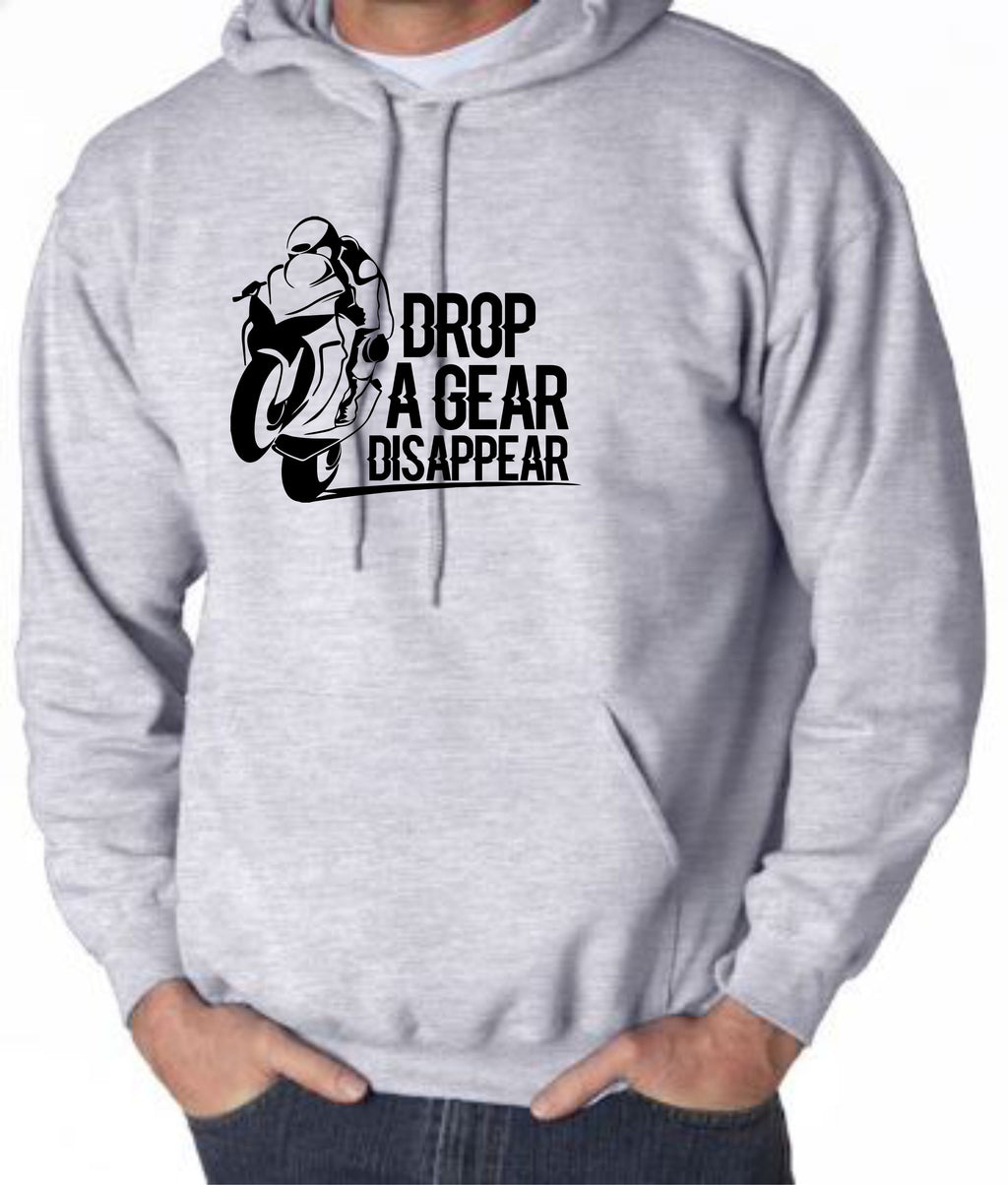 Drop a Gear Disappear Hoodie - Gear Driven Apparel