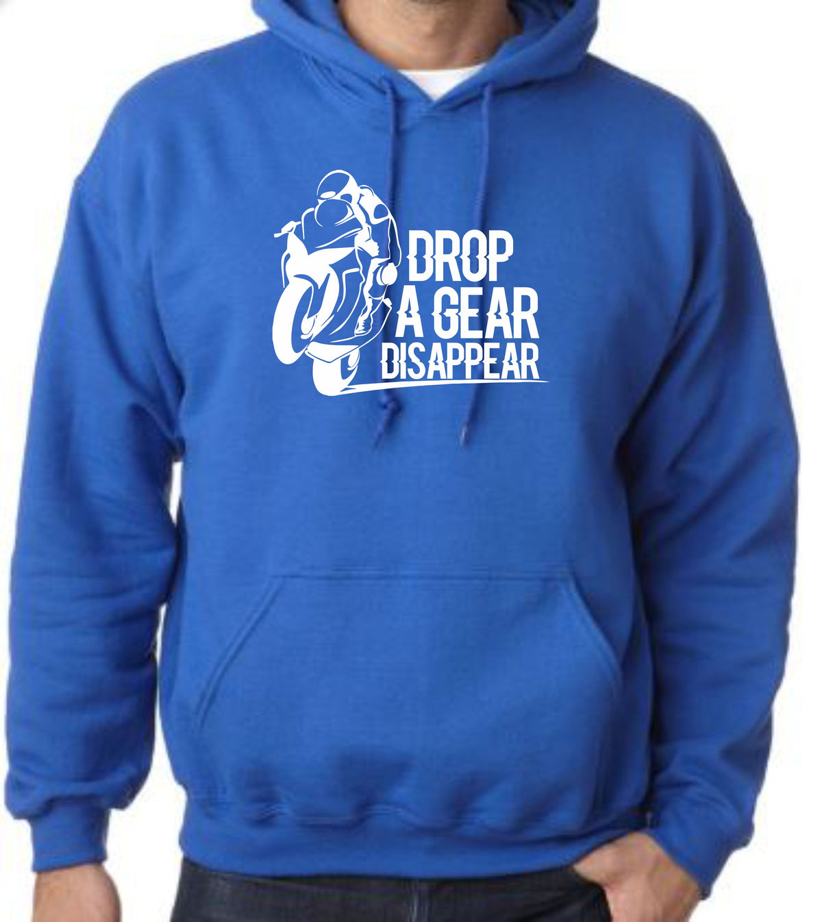 Drop a Gear Disappear Hoodie - Gear Driven Apparel