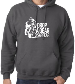 Drop a Gear Disappear Hoodie - Gear Driven Apparel