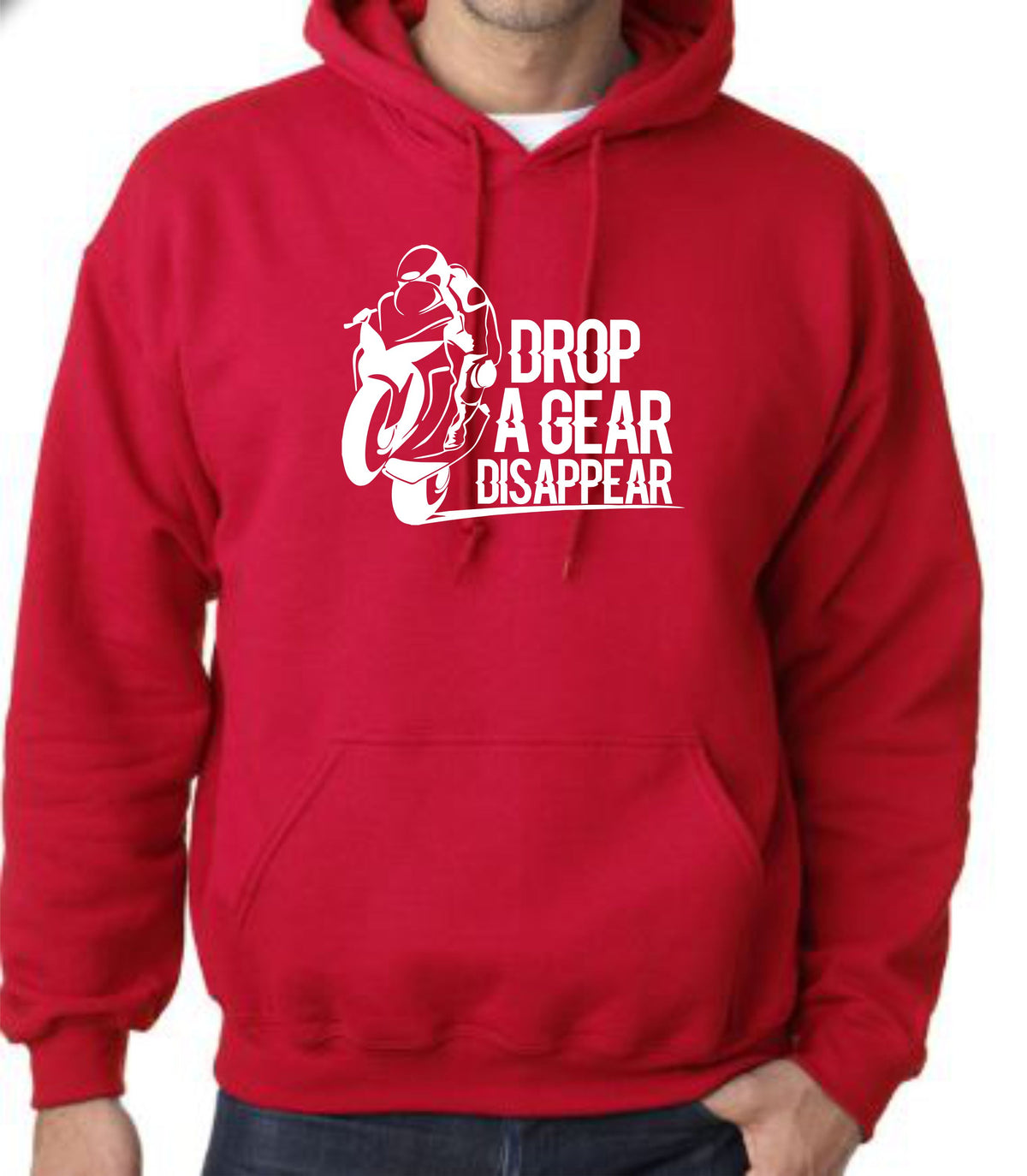 Drop a Gear Disappear Hoodie - Gear Driven Apparel