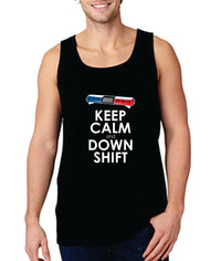 Keep Calm & Down Shift Tank - Gear Driven Apparel