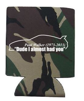 Paul Walker Supra Koozie - Gear Driven Apparel