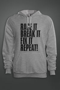 Race It, Break It, Fix It, Repeat! - Gear Driven Apparel