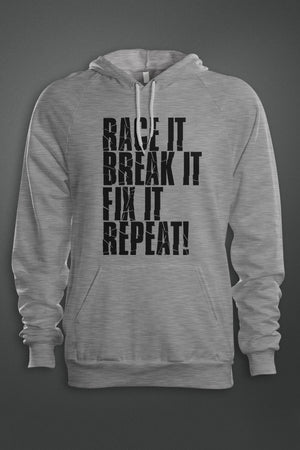 Race It, Break It, Fix It, Repeat! - Gear Driven Apparel