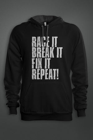Race It, Break It, Fix It, Repeat! - Gear Driven Apparel