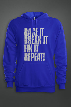 Race It, Break It, Fix It, Repeat! - Gear Driven Apparel