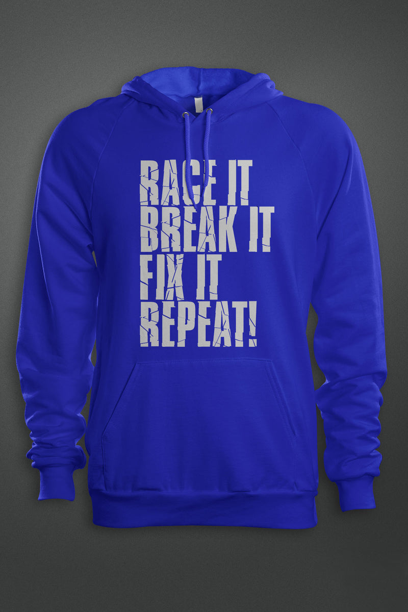 Race It, Break It, Fix It, Repeat! - Gear Driven Apparel
