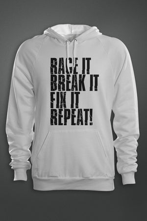 Race It, Break It, Fix It, Repeat! - Gear Driven Apparel