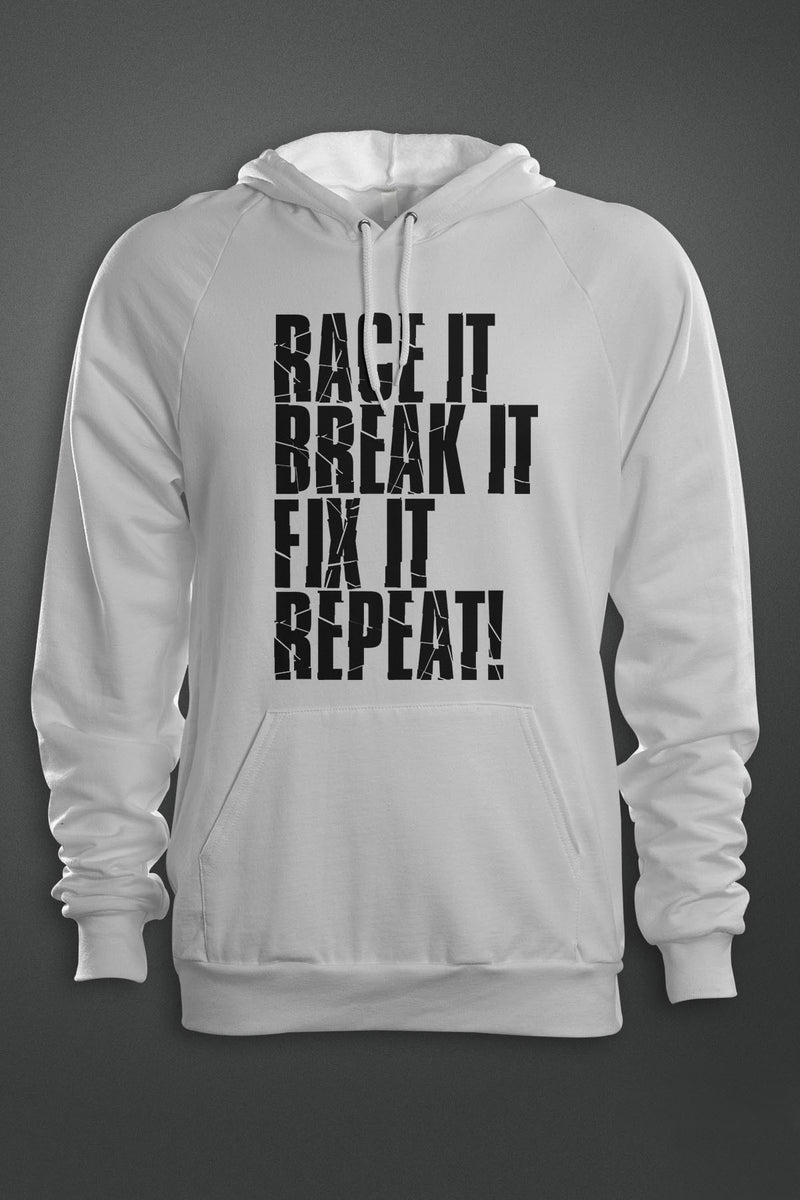 Race It, Break It, Fix It, Repeat! - Gear Driven Apparel