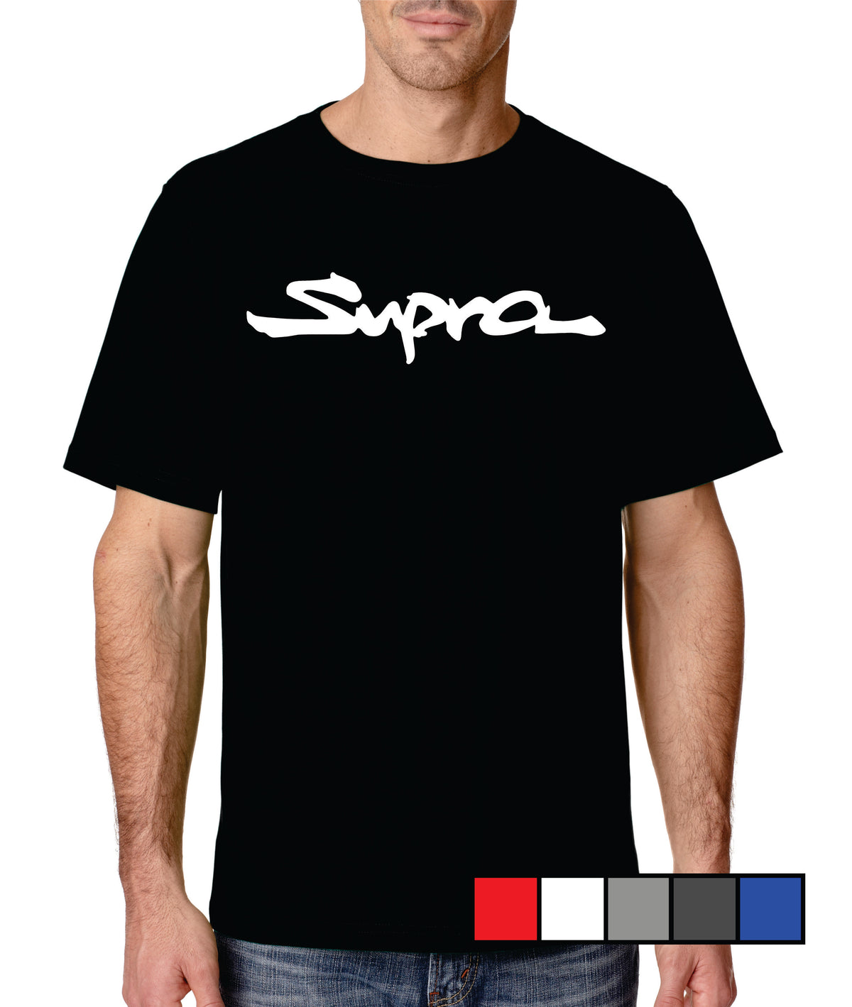 Supra Logo - Gear Driven Apparel