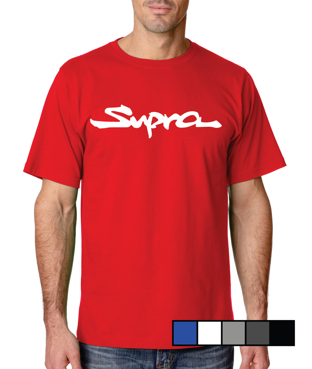 Supra Logo - Gear Driven Apparel