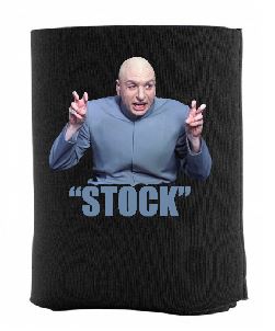 Dr Evil "Stock" Koozie - Gear Driven Apparel