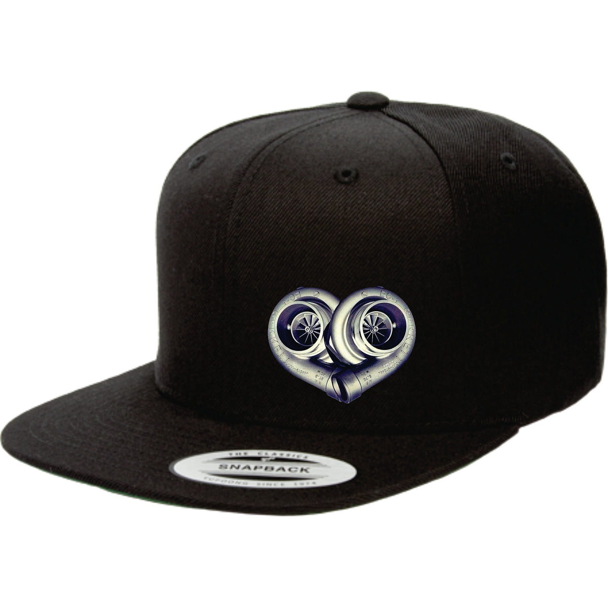 Turbo Heart Snap Back - Gear Driven Apparel