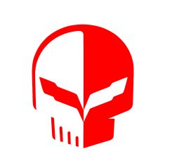 C7 Punisher Decal - Gear Driven Apparel