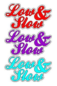 Low & Slow Decal - Gear Driven Apparel