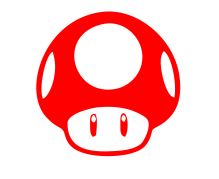 Mushroom Decal - Gear Driven Apparel